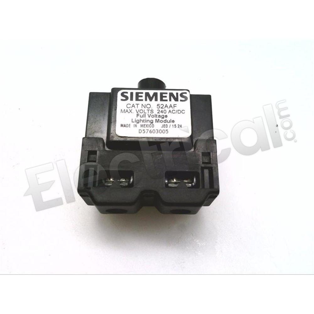 Siemens Motor Control Part And Accessory 52AAF
