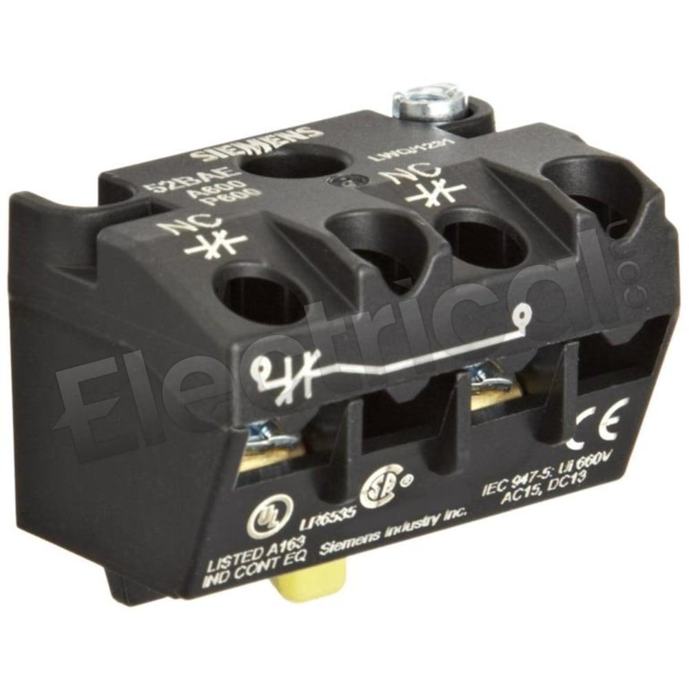 Siemens Motor Control Part And Accessory 52BAE