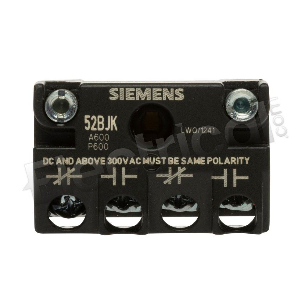 Siemens Motor Control Part And Accessory 52BJK