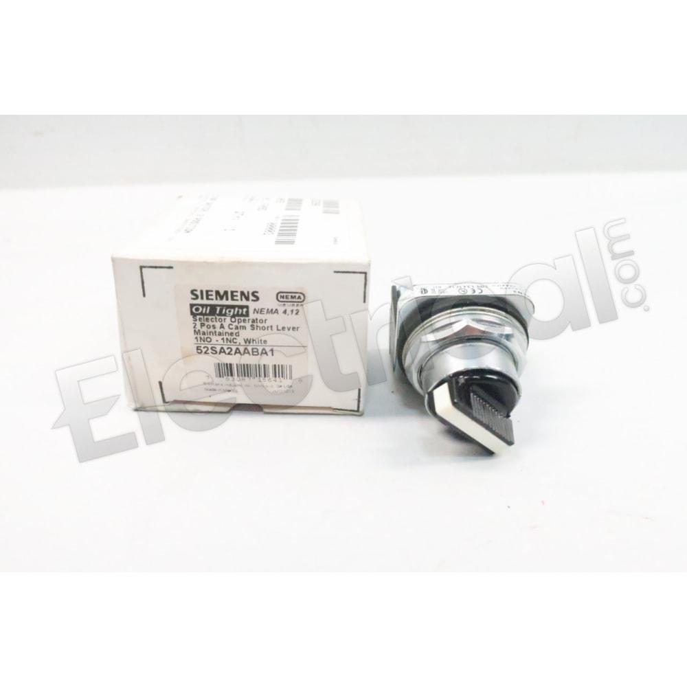 Siemens Motor Control Part And Accessory 52SA2AABA1