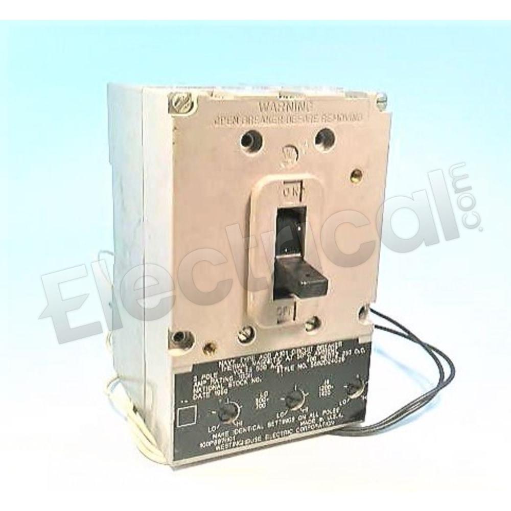 Westinghouse Molded Case 5682D24G29