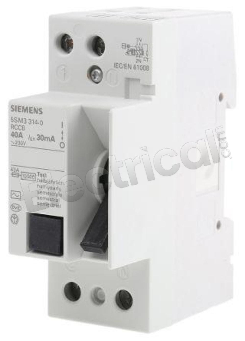 Siemens Residual Current 5SM33170