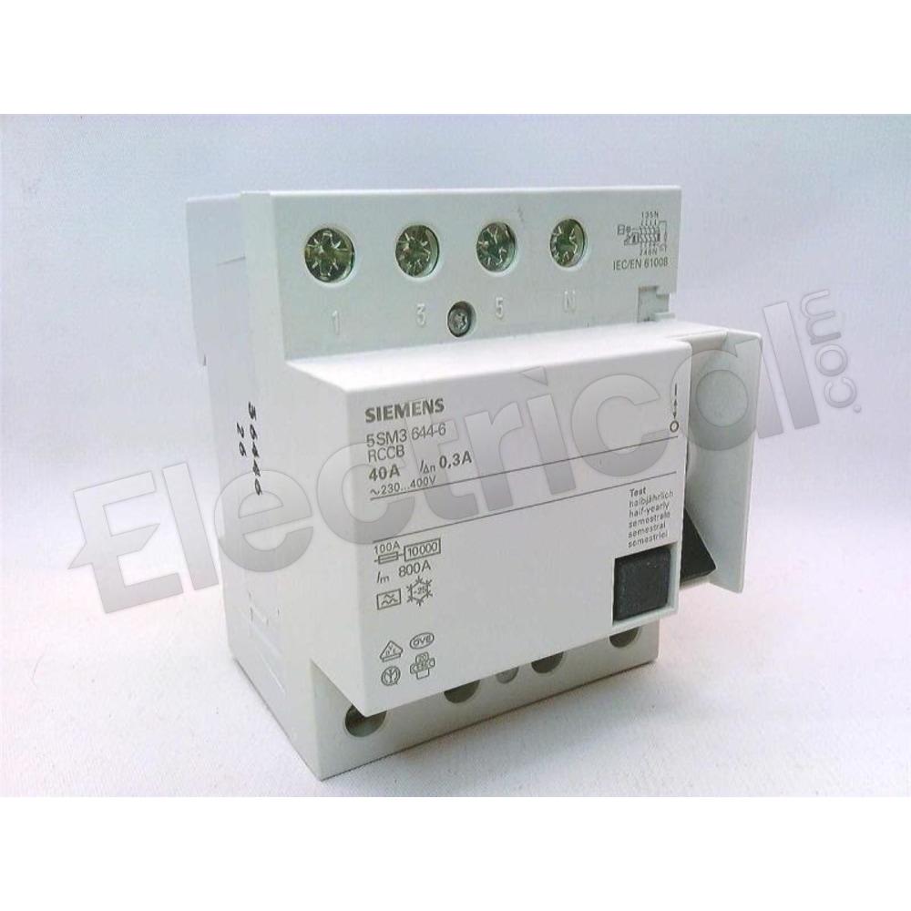 Siemens Residual Current 5SM3644-6