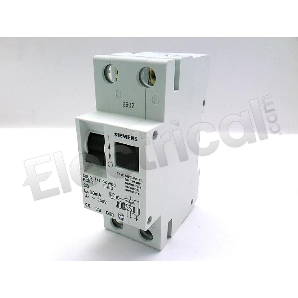 Siemens Molded Case 5SU3747-0KW06