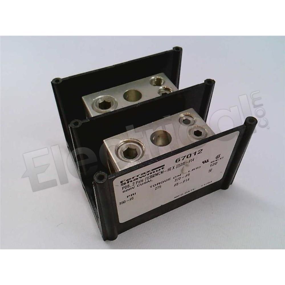 Mersen Fuse Block 67012