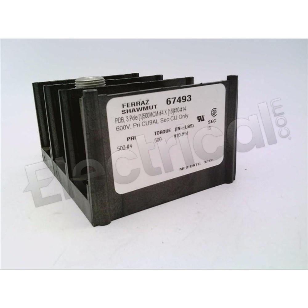 Mersen Fuse Block 67493