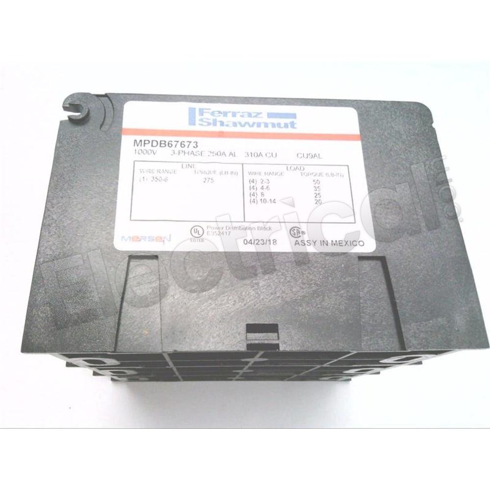 Mersen Fuse Block 67673
