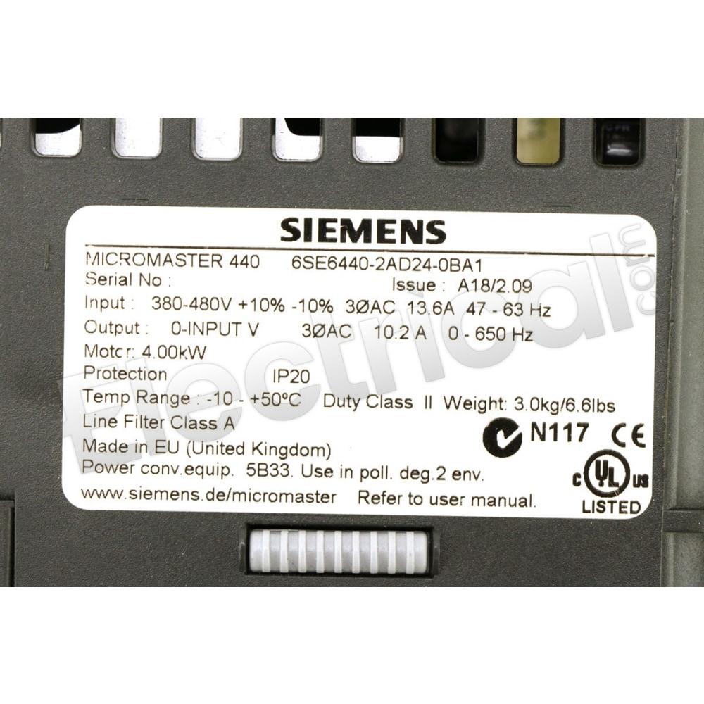 6SE6440-2AD24-0BA1
