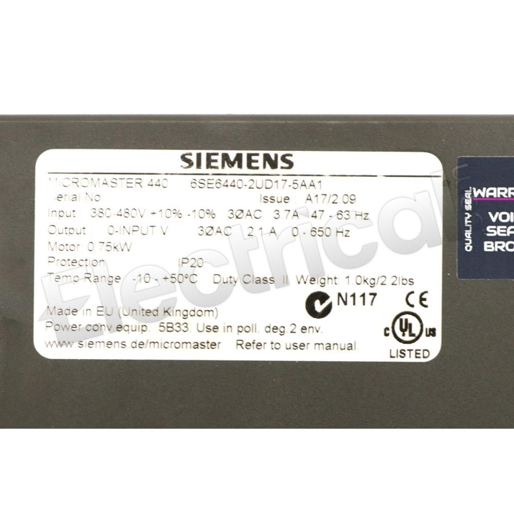 6SE6440-2UD17-5AA1