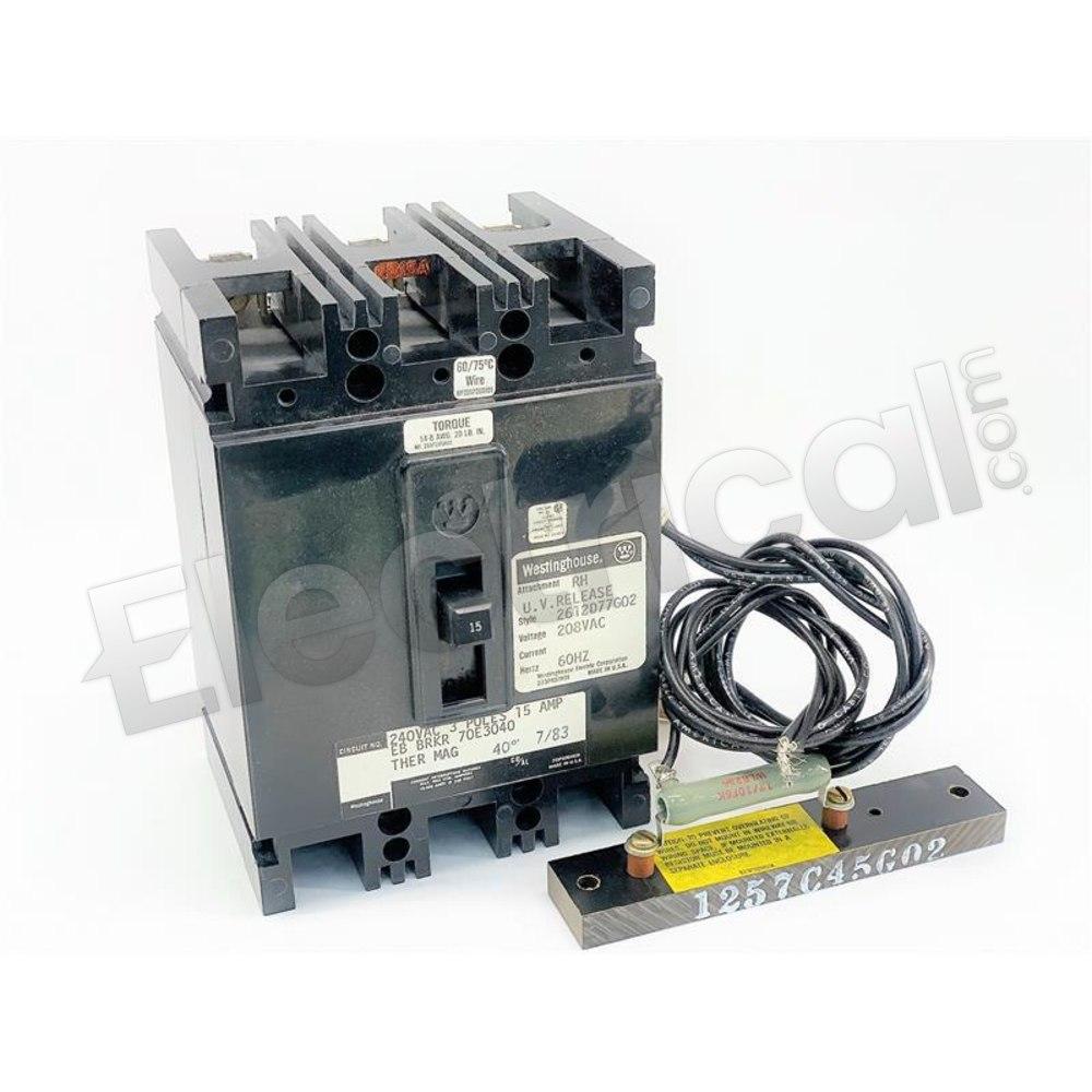 Westinghouse Molded Case 70E3040