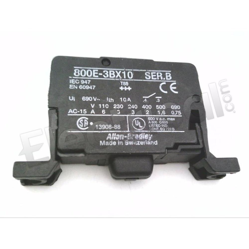 Allen-Bradley Motor Control Part And Accessory 800E-3BX10