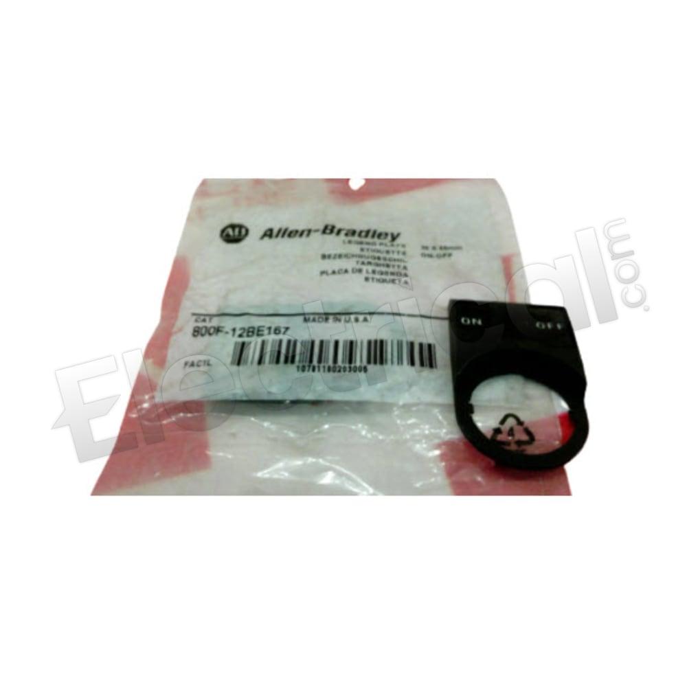 Allen-Bradley Motor Control Part And Accessory 800F-12BE167