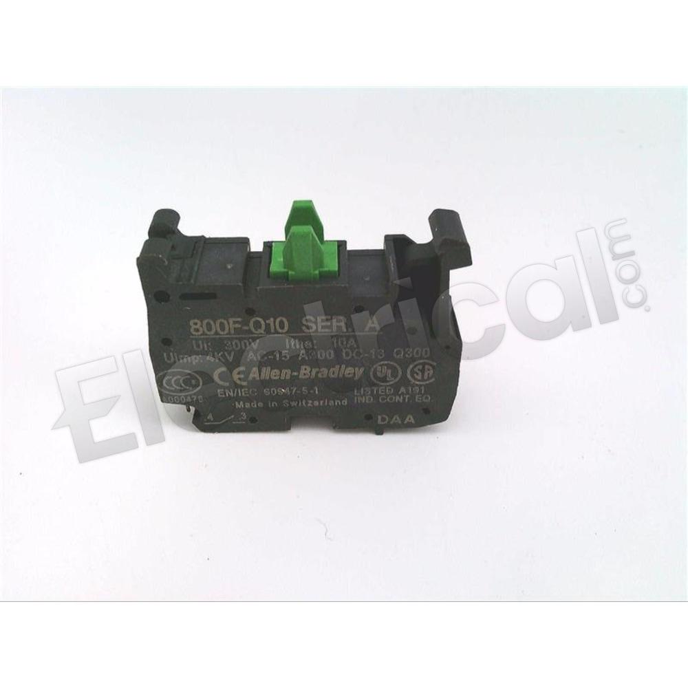 Allen-Bradley Motor Control Part And Accessory 800F-Q10