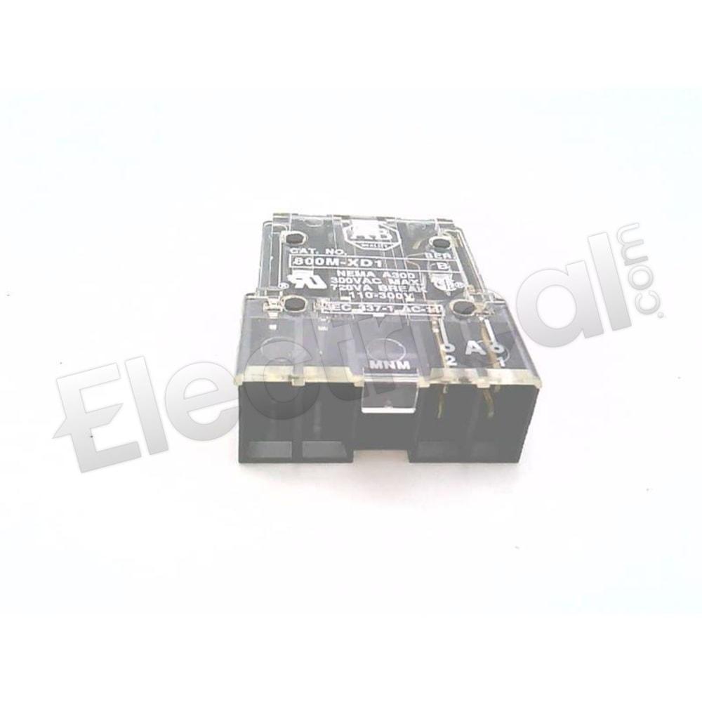 Allen-Bradley Motor Control Part And Accessory 800M-XD1