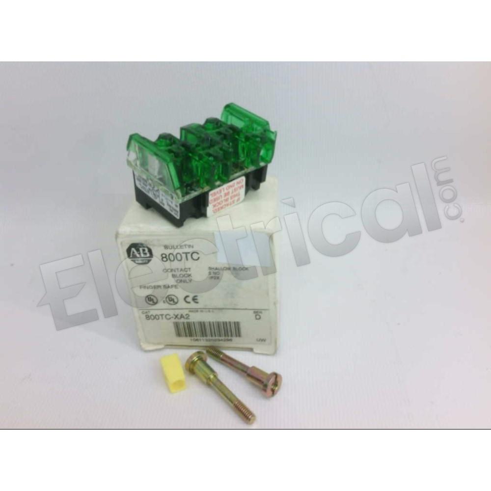 Allen-Bradley Motor Control Part And Accessory 800TC-XA2