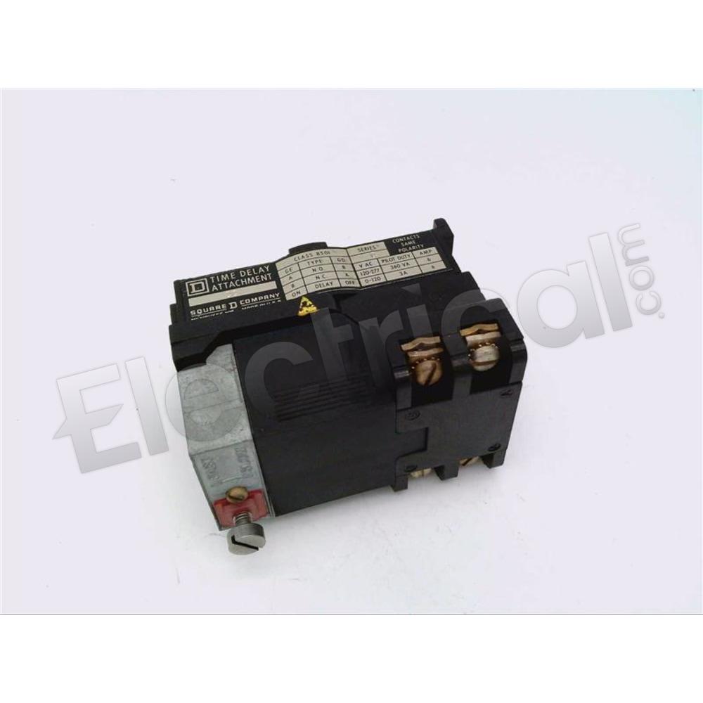 Schneider Electric Contactor And Motor Starter Auxiliary 8501-CC
