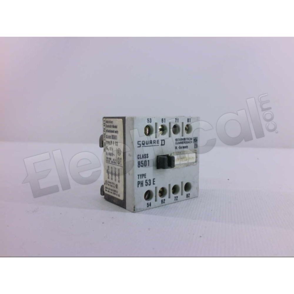 Schneider Electric Contactor And Motor Starter Auxiliary 8501-P1.13