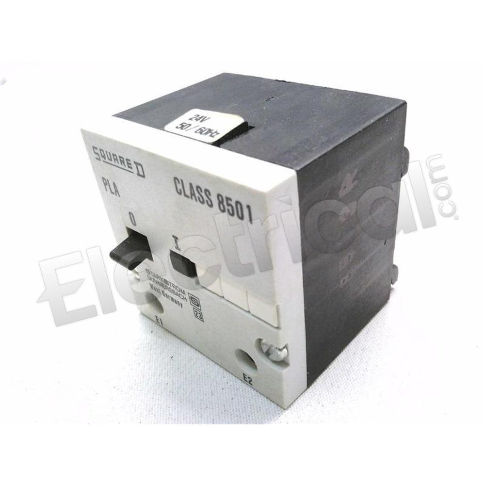 Schneider Electric Contactor And Motor Starter Auxiliary 8501-PLA-24V