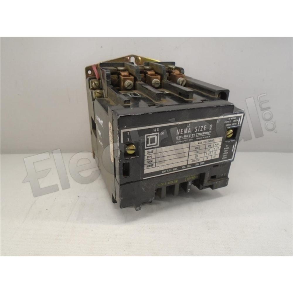 Schneider Electric Contactor 8502-5002S-V02