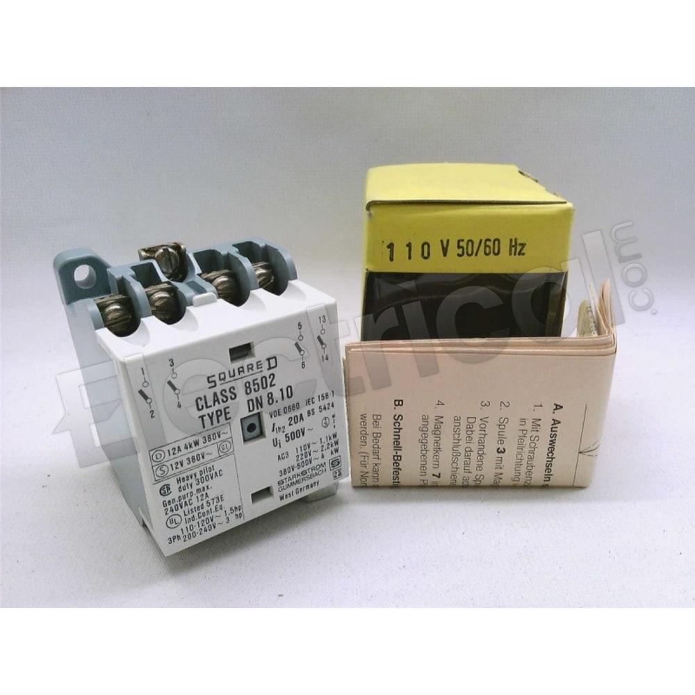 Schneider Electric Contactor 8502-DN8.10
