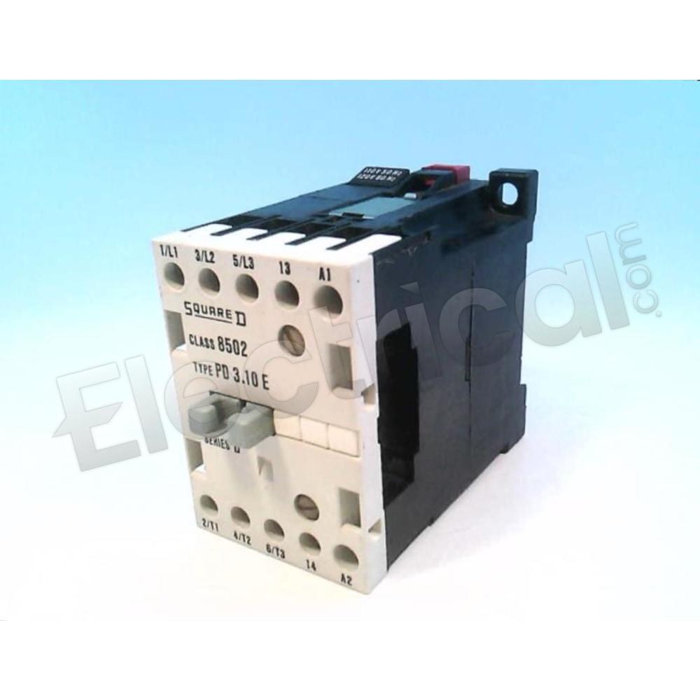 Schneider Electric Contactor 8502-PD3.10E-110V-50/60HZ