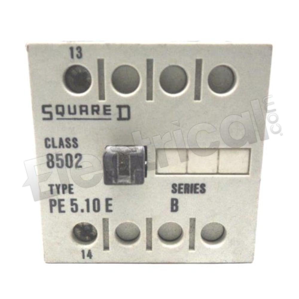 Schneider Electric Contactor And Motor Starter Auxiliary 8502-PE5.10E