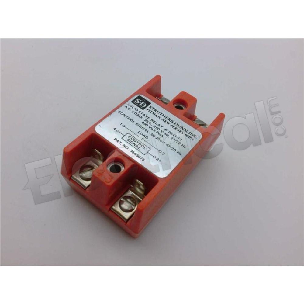 Struthers-Dunn Overload Relay 8611-12