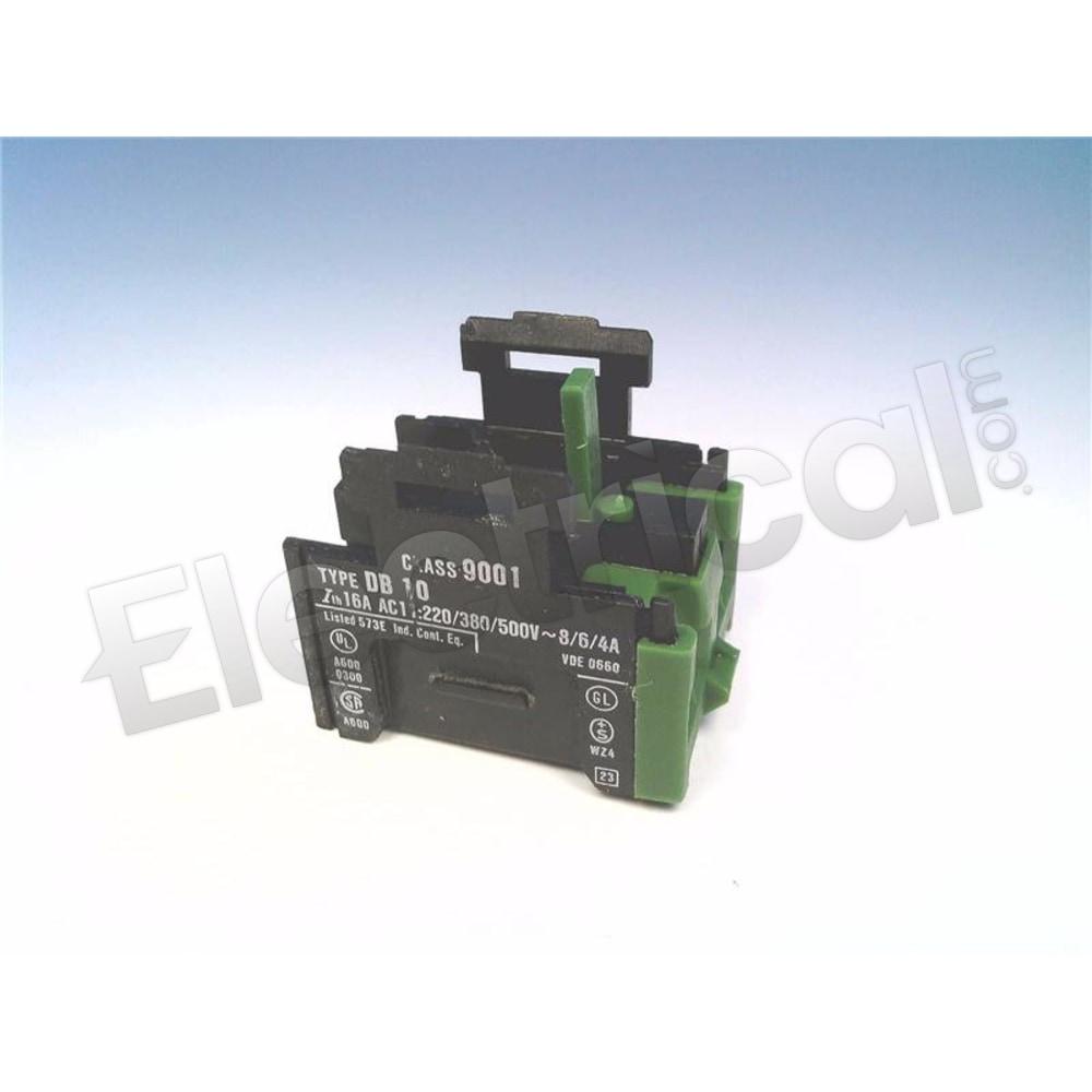 Schneider Electric Contactor And Motor Starter Auxiliary 9001-DB10