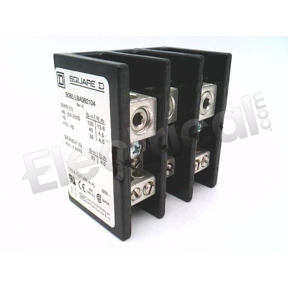 Square D Fuse Block 9080LBA362104