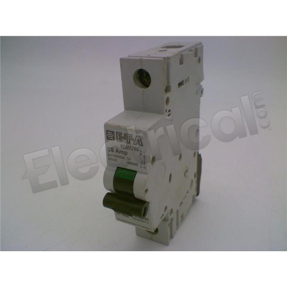E-T-A Circuit Breakers Molded Case 91H1206-6A
