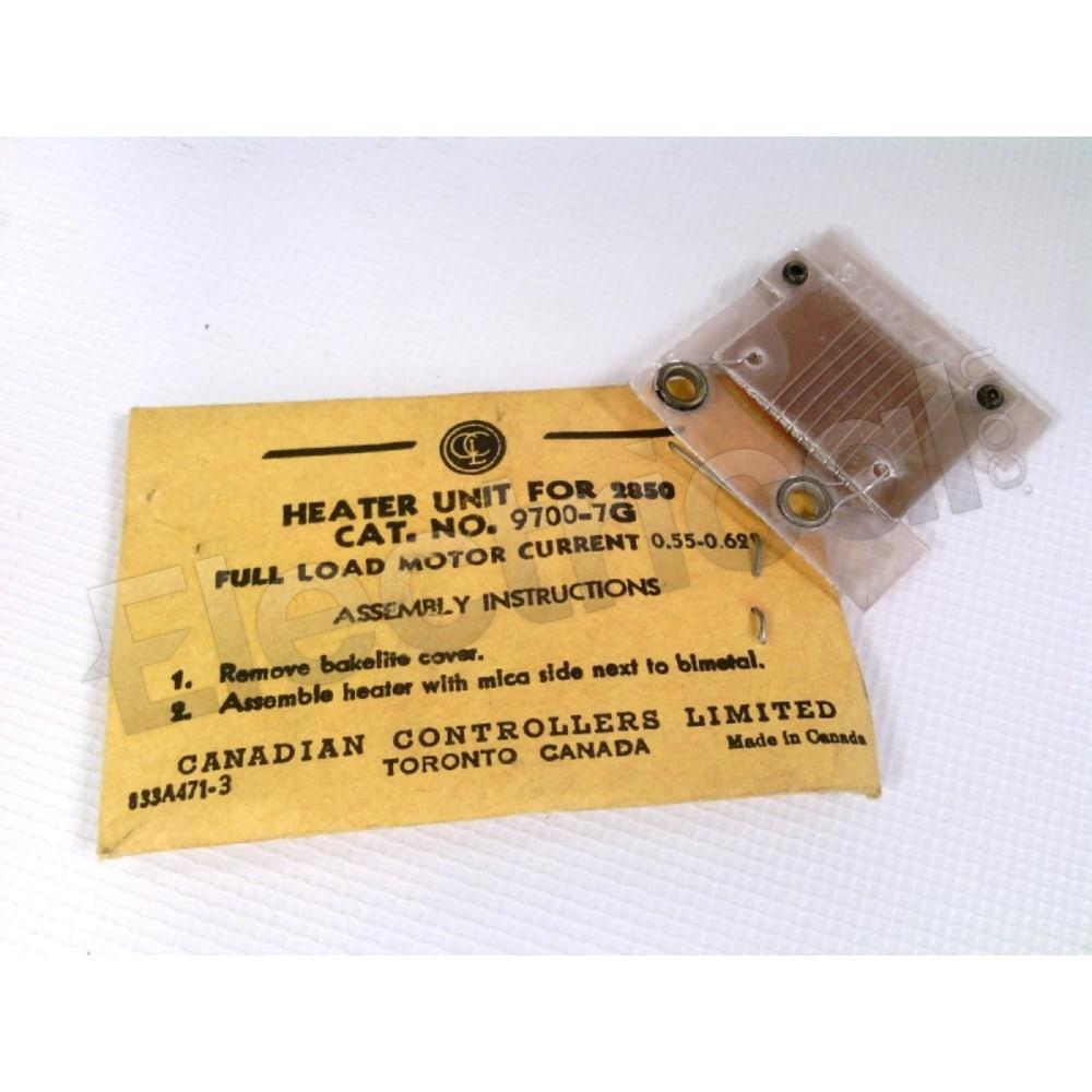 Canadian Controllers Limited Heater Element 9700-7G