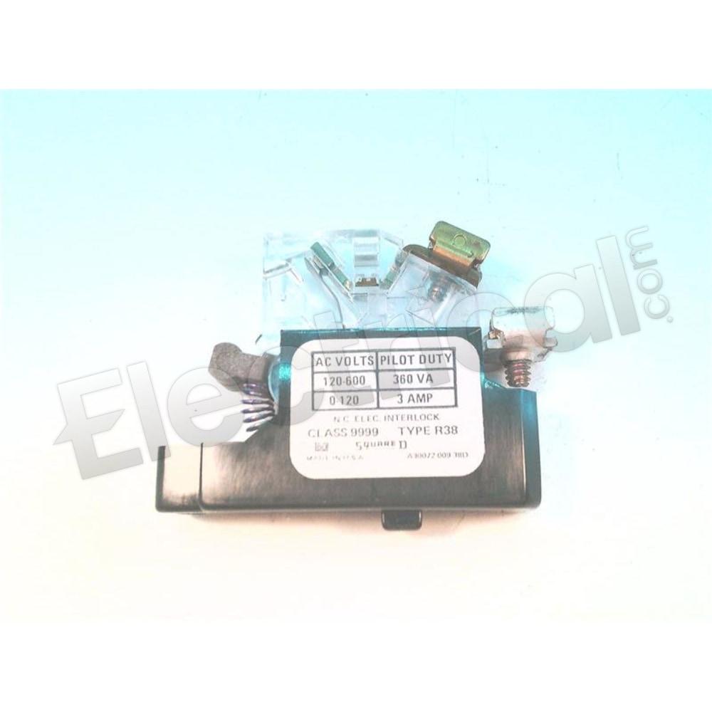 Schneider Electric Contactor And Motor Starter Auxiliary 9999 R-38