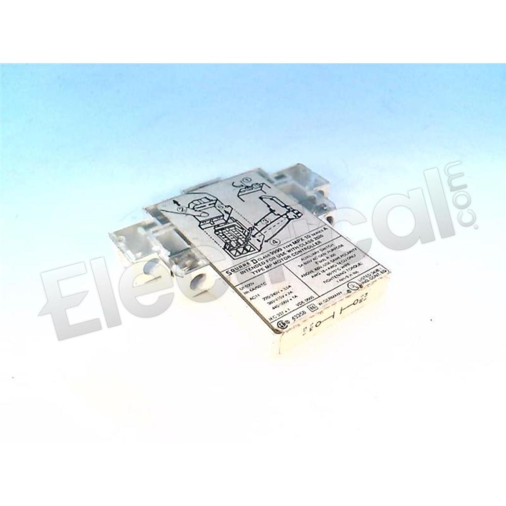 Schneider Electric Contactor And Motor Starter Auxiliary 9999-MPX10