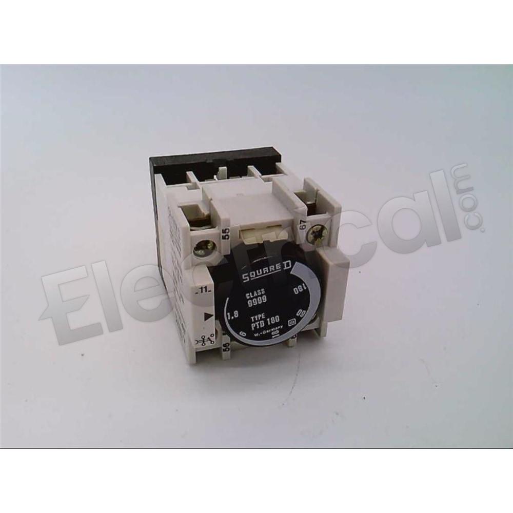 Schneider Electric Contactor And Motor Starter Auxiliary 9999-PTD180