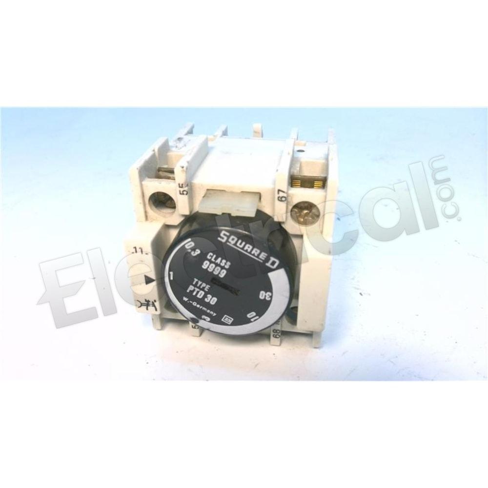 Schneider Electric Contactor And Motor Starter Auxiliary 9999-PTD30