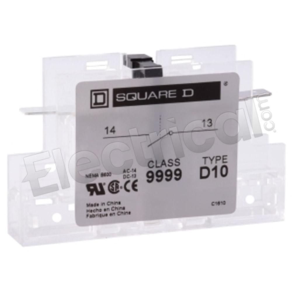 Square D Contactor And Motor Starter Auxiliary 9999D11