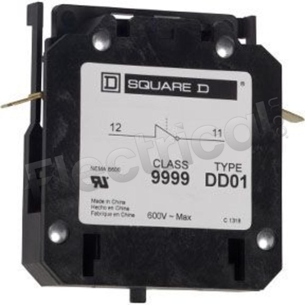 Square D Contactor And Motor Starter Auxiliary 9999DD01