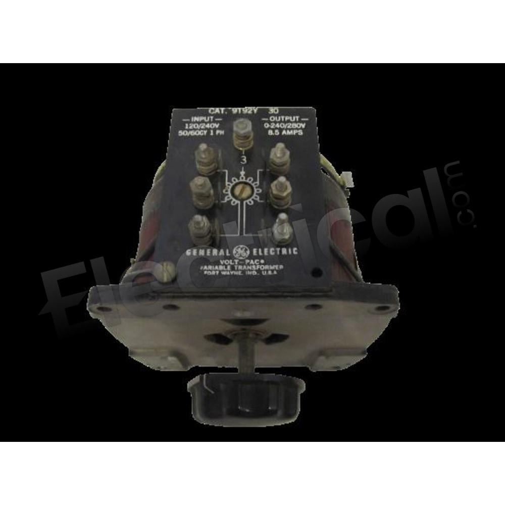 General Electric Variable Transformer/Variac 9T92Y12
