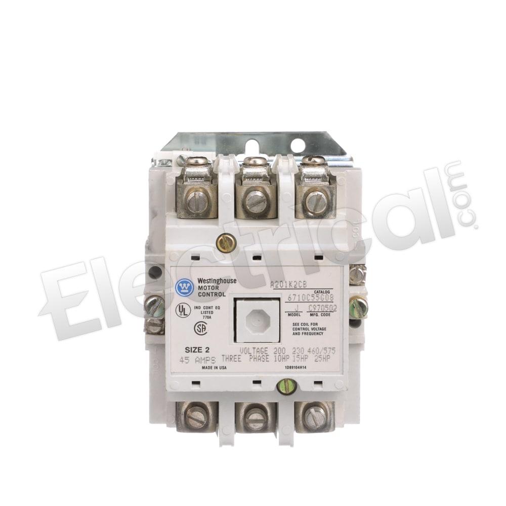Cutler Hammer Contactor A201K2CB