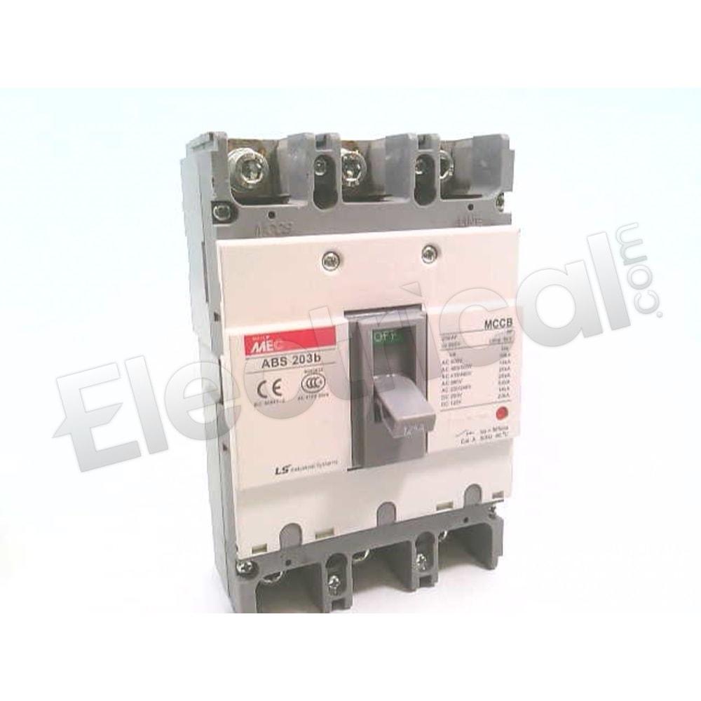 MEC Molded Case ABS203B-125A