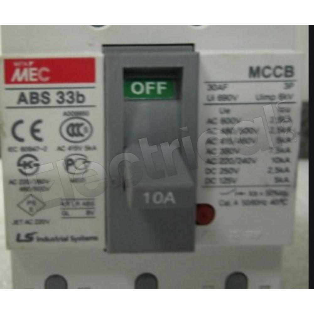 MEC Molded Case ABS33B-10A