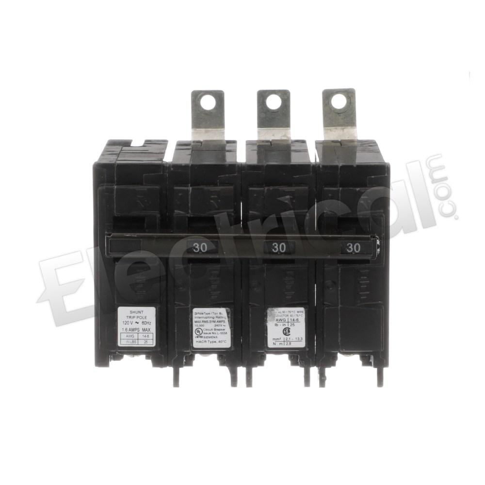 Siemens Molded Case B33000S07
