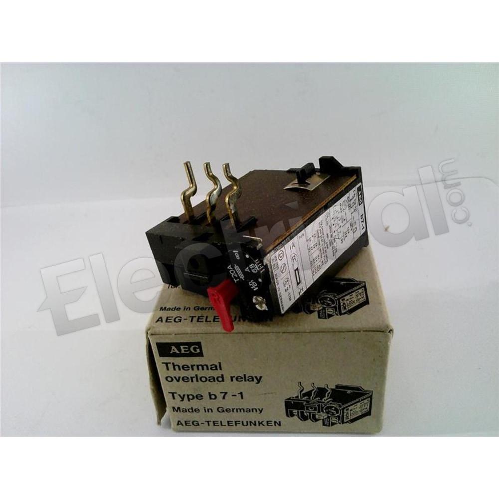 Eec Aeg Overload Relay B7-1-L