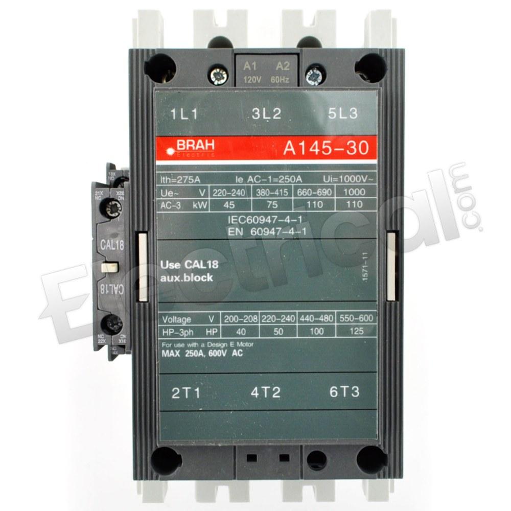 BRAH Electric Contactor BA145-30-11-84