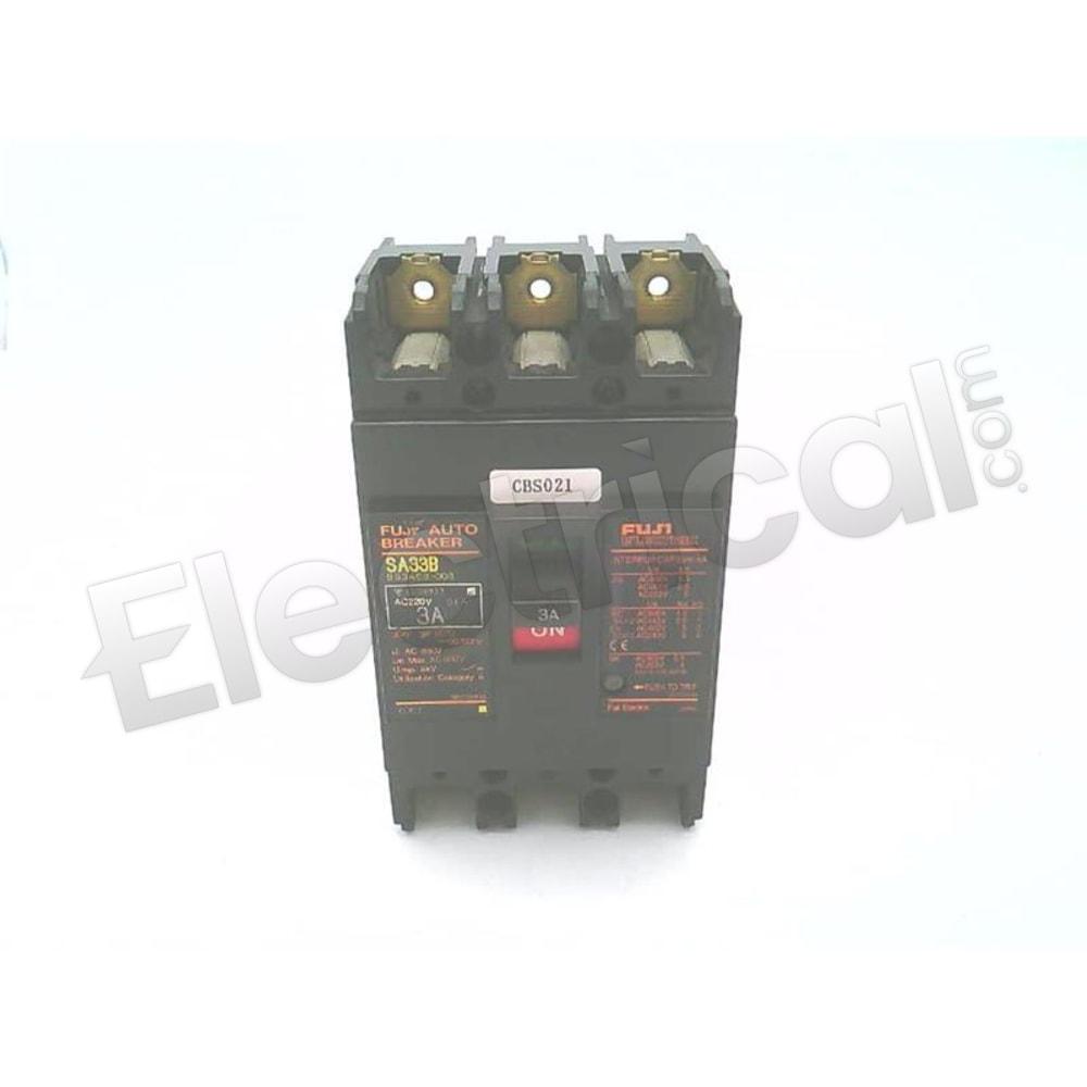 Fuji Electric Molded Case BB3ASB-003