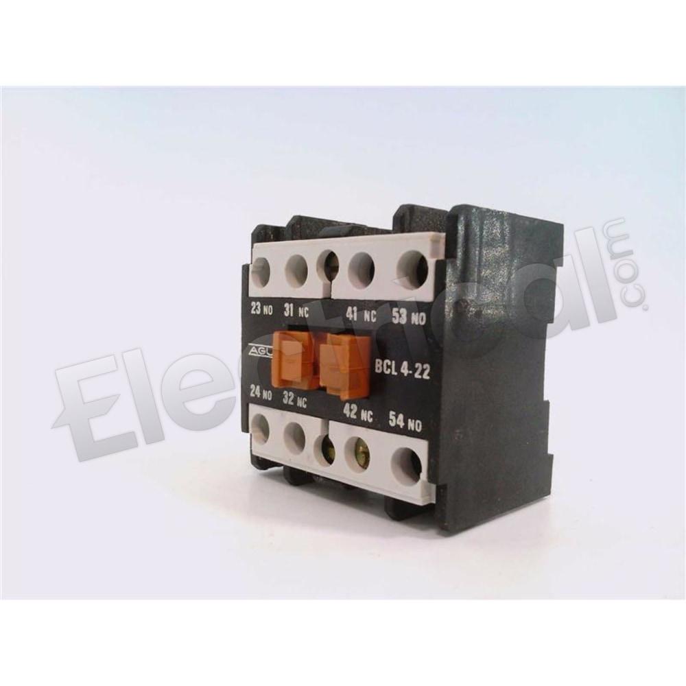 AGUT Contactor And Motor Starter Auxiliary BCL-4-22