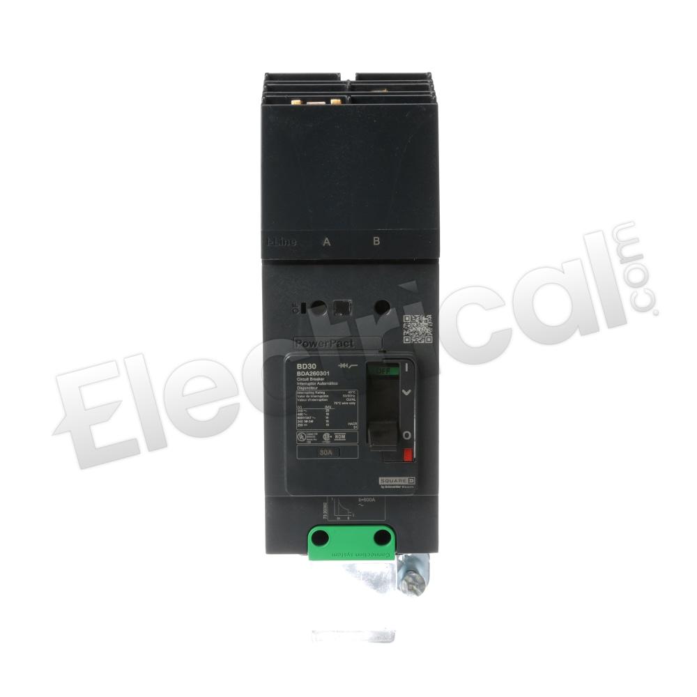 Square D Molded Case BDA260301