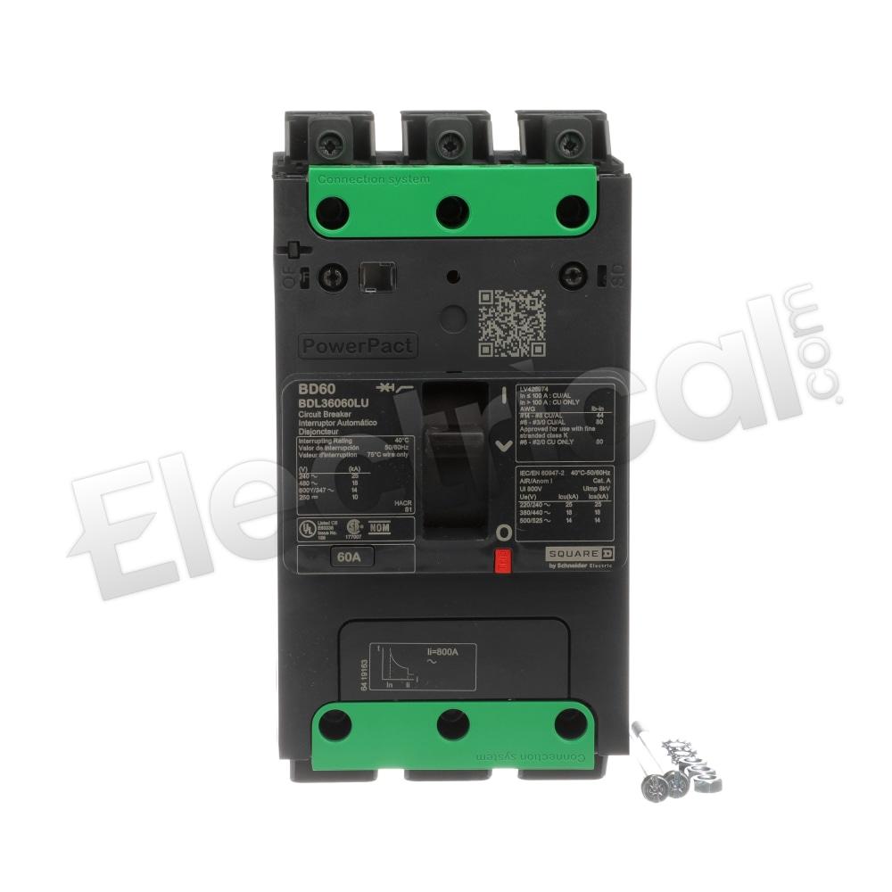 Schneider Electric Molded Case BDL36060