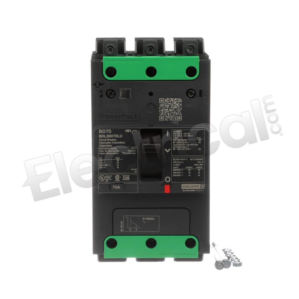 Square D Molded Case BDL36090