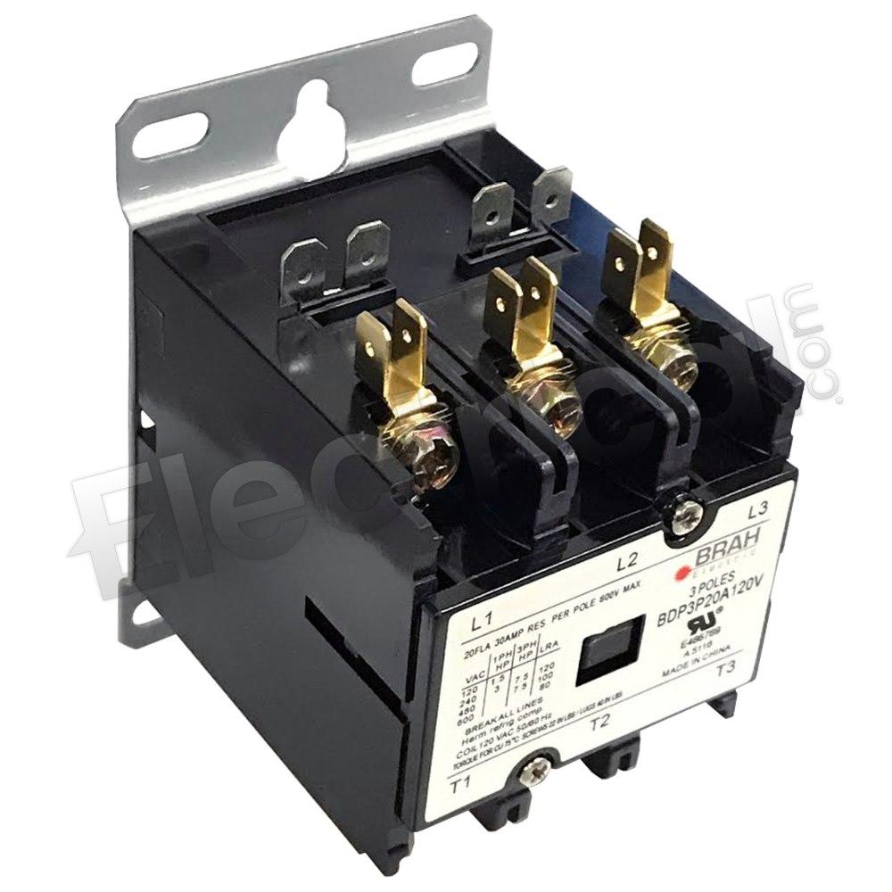 BRAH Electric Contactor BDP3P30A480V